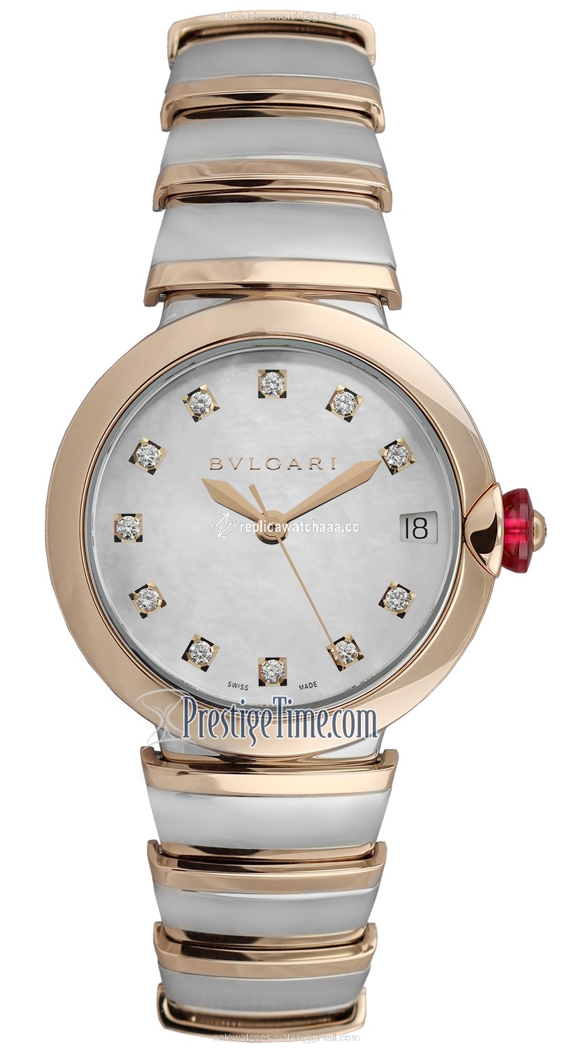 102198 lu33wspgspgd/11 Bulgari Lucea Automatic 33mm Ladies Watch 102198 lu33wspgspgd/11 Bulgari Lucea Automatic 33mm Ladies Watch